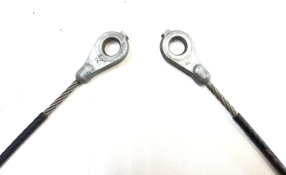 Jeep CJ Tailgate Cables CJ7 CJ8 with Mounting Screws 76-86 AMC Free Shipping