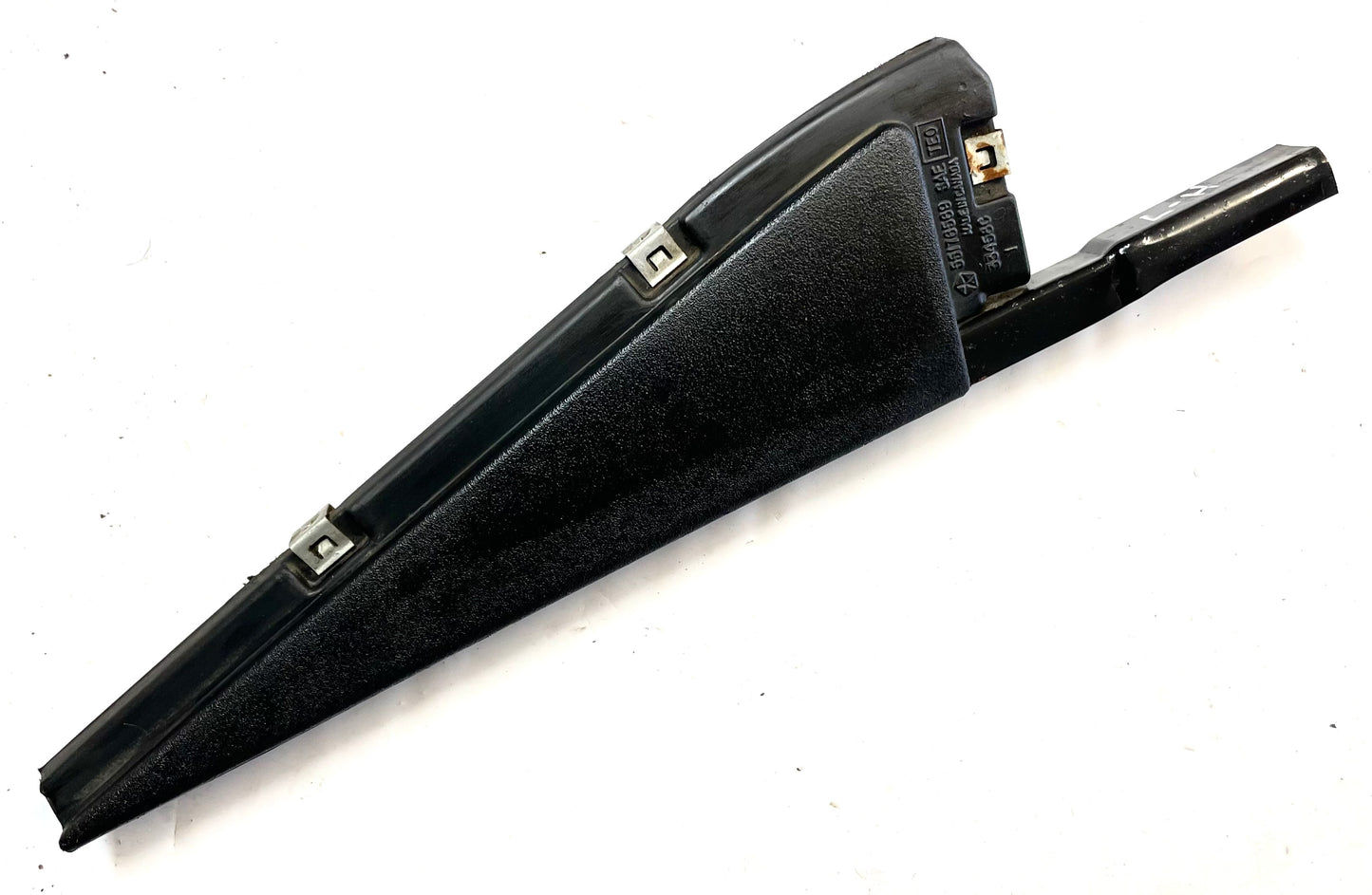 Espaciador de moldura de ventana de puerta rígida del lado izquierdo de Jeep TJ 55176569AB ventilación Wrangler Conductor 