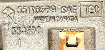 Espaciador de moldura de ventana de puerta rígida del lado izquierdo de Jeep TJ 55176569AB ventilación Wrangler Conductor 