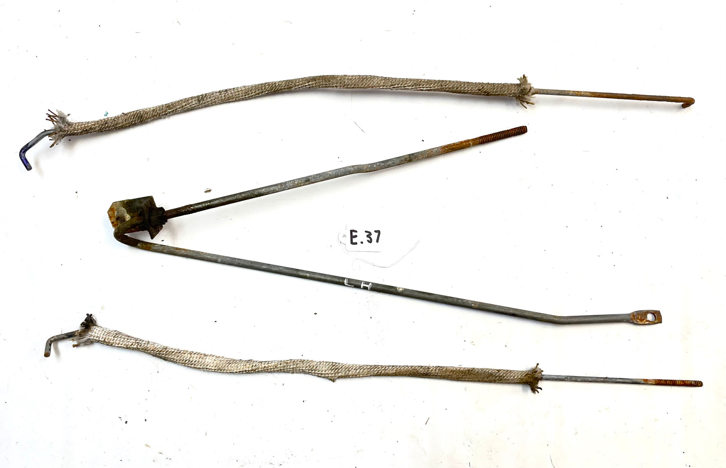 Barras de conexión de manija de puerta completa del lado del conductor del Jeep TJ Wrangler 97-02 barra de pestillo de bloqueo 