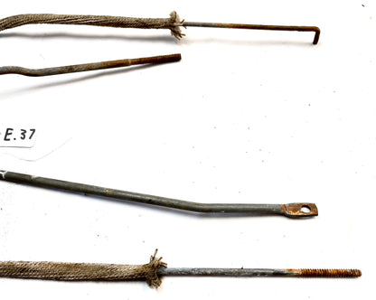 Barras de conexión de manija de puerta completa del lado del conductor del Jeep TJ Wrangler 97-02 barra de pestillo de bloqueo 