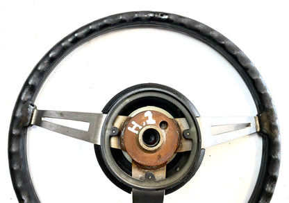 Volante Jeep CJ CJ5 CJ7 76-86 Botón de bocina AMC negro J10 Cherokee AMC FSJ 