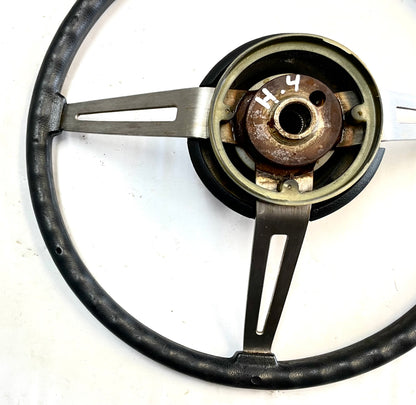 Volante Jeep CJ CJ5 CJ7 76-86 Botón de bocina AMC negro J10 Cherokee AMC FSJ[1] 