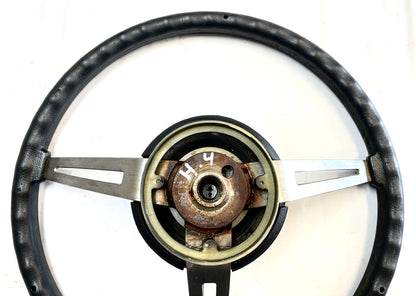 Volante Jeep CJ CJ5 CJ7 76-86 Botón de bocina AMC negro J10 Cherokee AMC FSJ[1] 