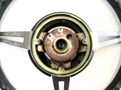 Volante Jeep CJ CJ5 CJ7 76-86 Botón de bocina AMC negro J10 Cherokee AMC FSJ[1] 