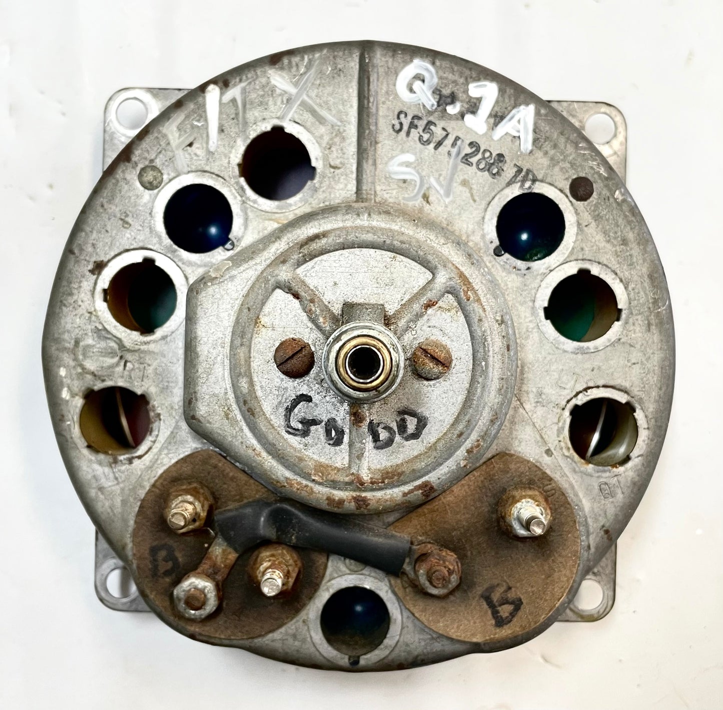 Jeep CJ Speedometer Odometer CJ5 CJ7 CJ8 Fuel Temperature Gauge 85 mph 77,147