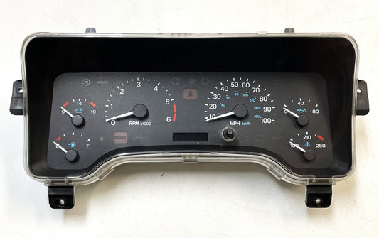 Grupo de instrumentos Jeep TJ Wrangler 56047016AD instrumentos velocímetro indicadores 211,000 