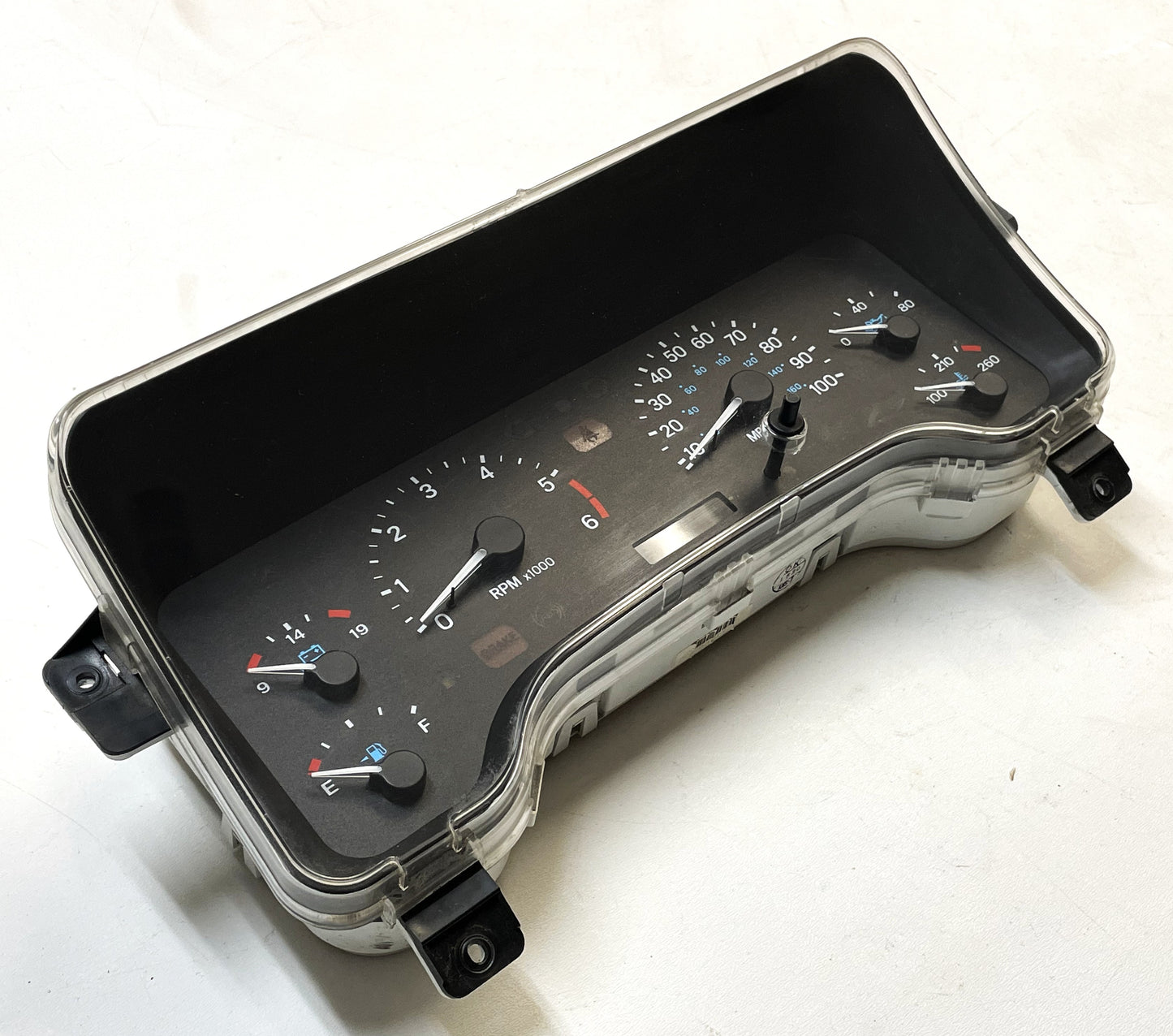 Grupo de instrumentos Jeep TJ Wrangler 56047016AD instrumentos velocímetro indicadores 211,000 