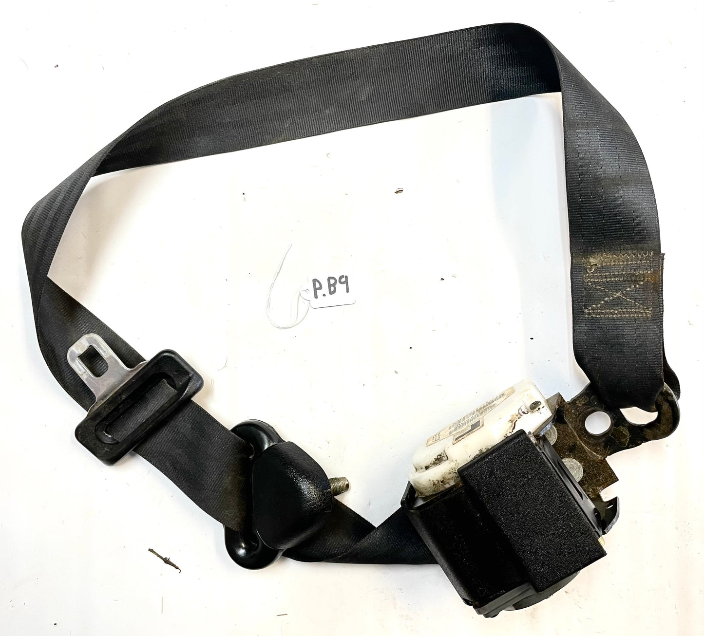 Retractor de cinturón de seguridad delantero izquierdo del conductor Jeep TJ 03-06 Wrangler negro ¡ENVÍO GRATIS! 