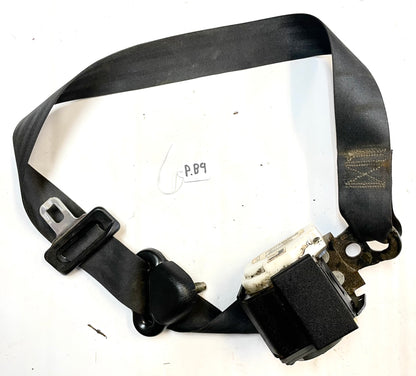 Retractor de cinturón de seguridad delantero izquierdo del conductor Jeep TJ 03-06 Wrangler negro ¡ENVÍO GRATIS! 