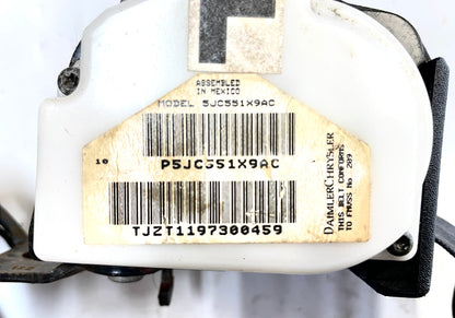 Retractor de cinturón de seguridad delantero izquierdo del conductor Jeep TJ 03-06 Wrangler negro ¡ENVÍO GRATIS! 