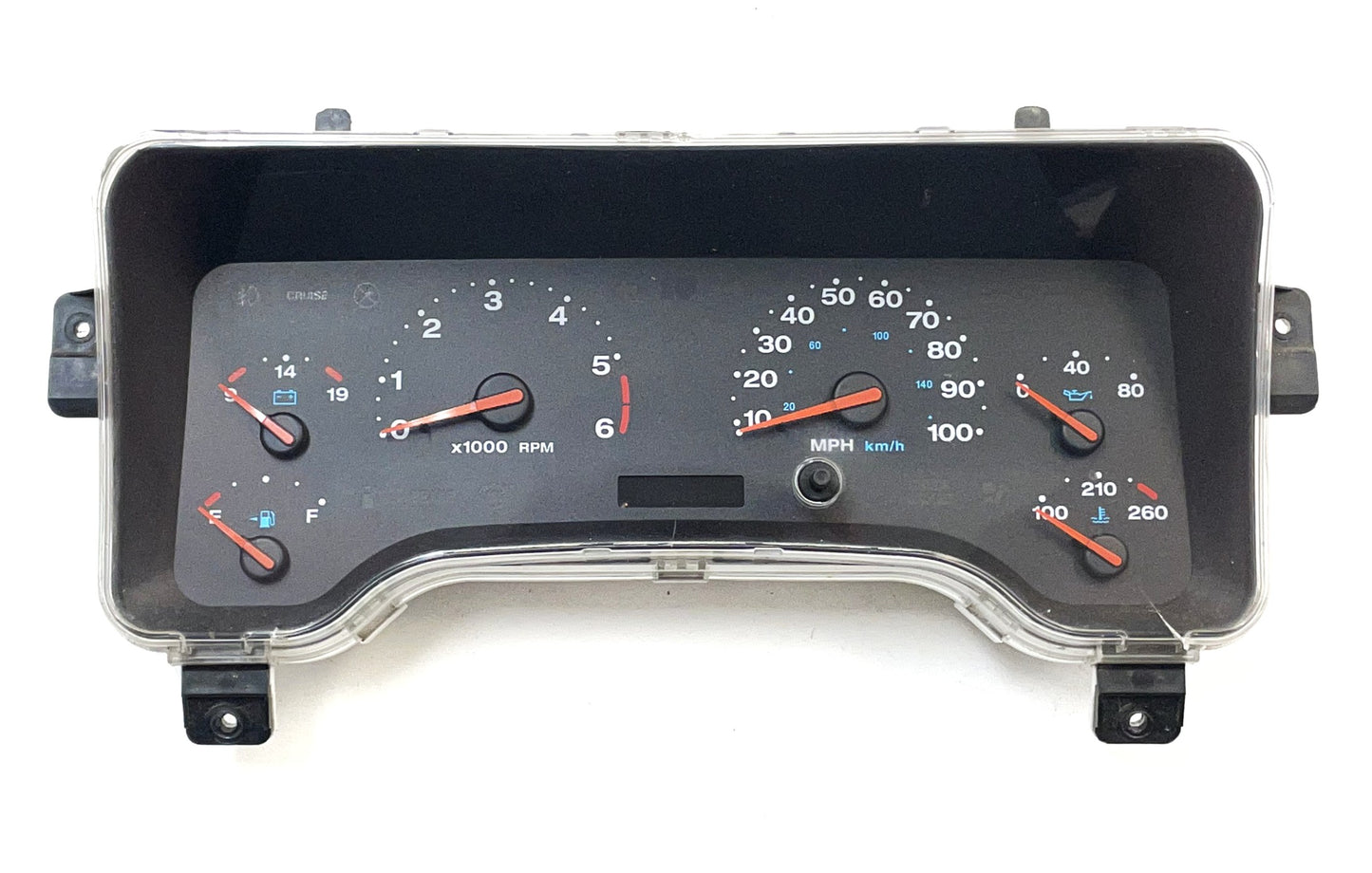 01-02 Jeep TJ Dash Cluster Gauges 56009170AF Wrangler Gauge Speedometer 193k