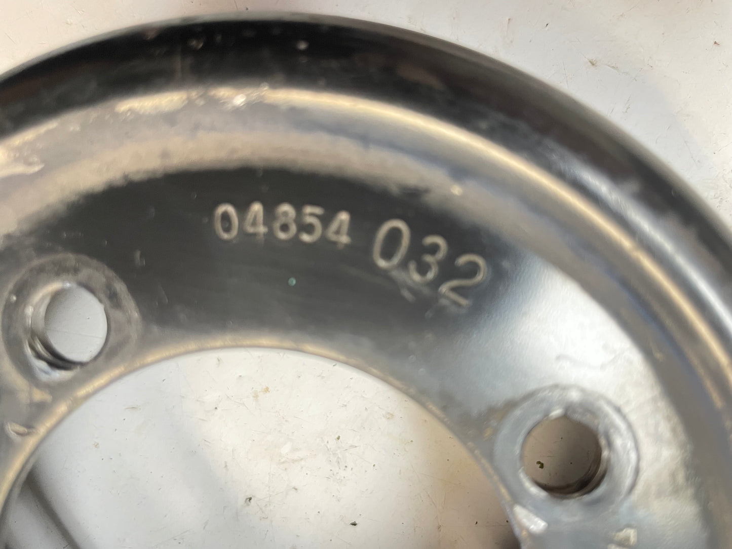 Jeep TJ Wrangler 4.0 six cylinder serpentine fan pulley 04854032