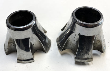 Jeep Laredo Chrome Center Caps Front Wheels CJ5 CJ7 CJ8 AMC Cap Wheel Centers !