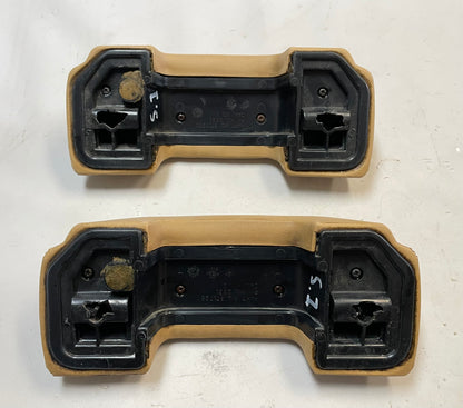 Apoyabrazos para Jeep Grand Wagoneer, manija interior de la puerta trasera, color tostado claro SJ FSJ. 