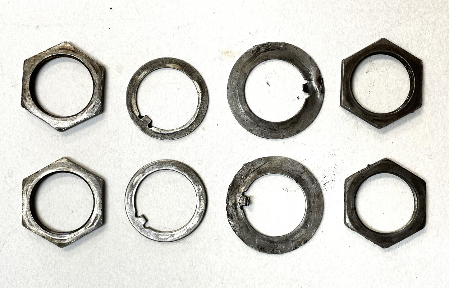 Jeep Dana 30 Spindle Nuts and Washers Washer Nut 72-86 CJ5 CJ7 CJ8