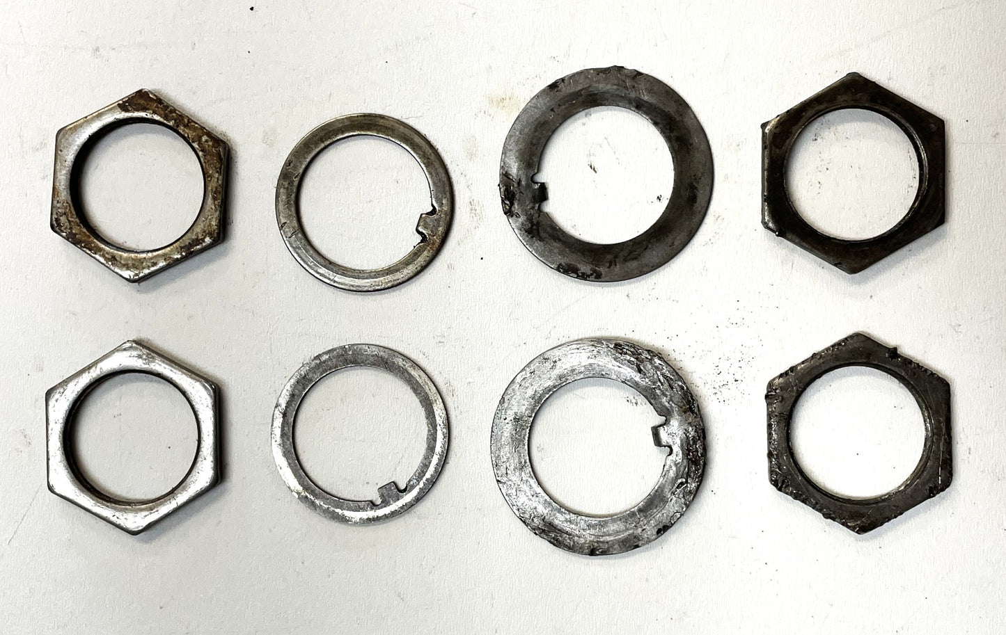 Jeep Dana 30 Spindle Nuts and Washers Washer Nut 72-86 CJ5 CJ7 CJ8