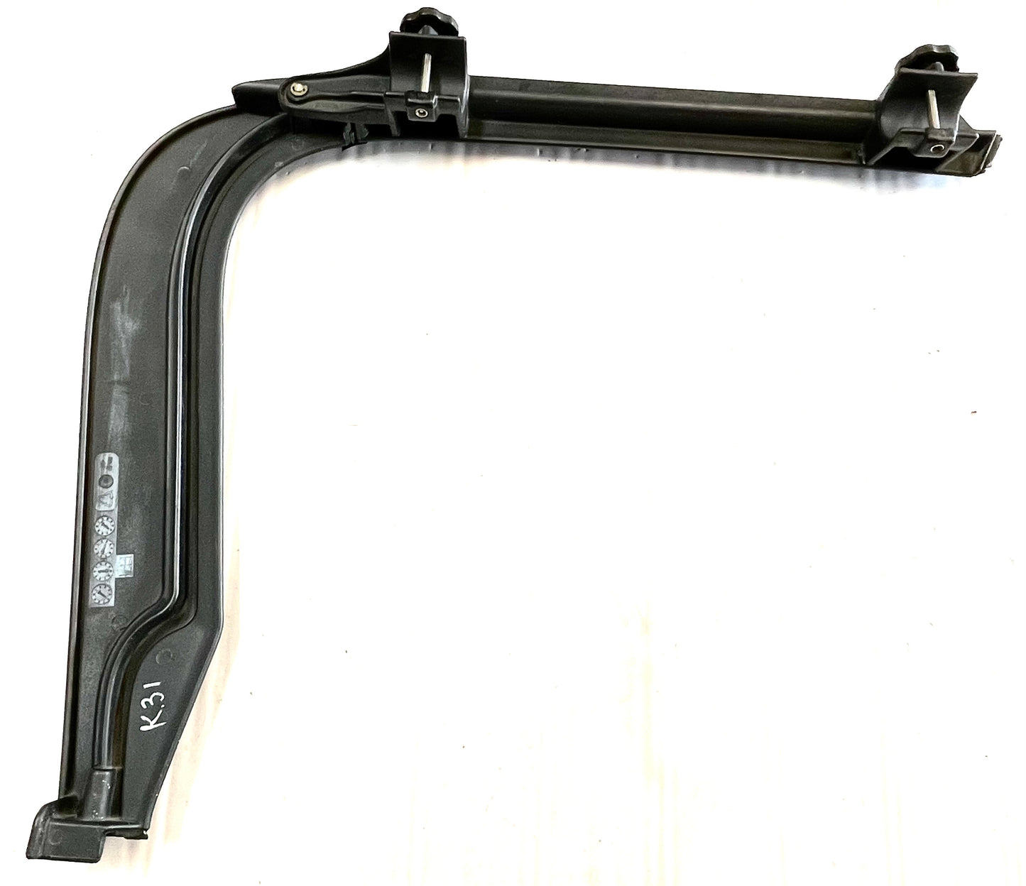 Marcos de puerta para Jeep TJ Wrangler, puertas completas o medias, 97-06, capota blanda, molduras de plástico. 