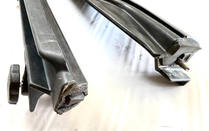 Marcos de puerta para Jeep TJ Wrangler, puertas completas o medias, 97-06, capota blanda, molduras de plástico. 