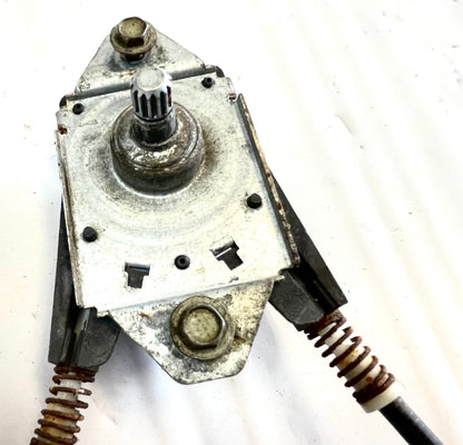 Regulador de ventana del lado del conductor del Jeep TJ 97-06 Wrangler puerta dura izquierda completa con manija 