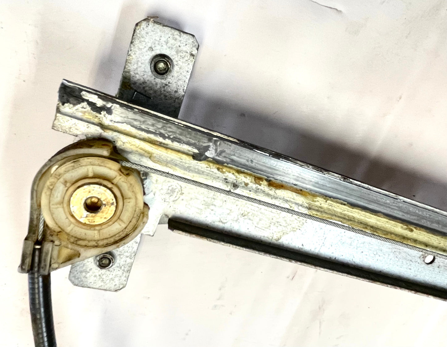 Regulador de ventana del lado del conductor del Jeep TJ 97-06 Wrangler puerta dura izquierda completa con manija 