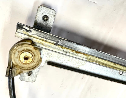 Regulador de ventana del lado del conductor del Jeep TJ 97-06 Wrangler puerta dura izquierda completa con manija 