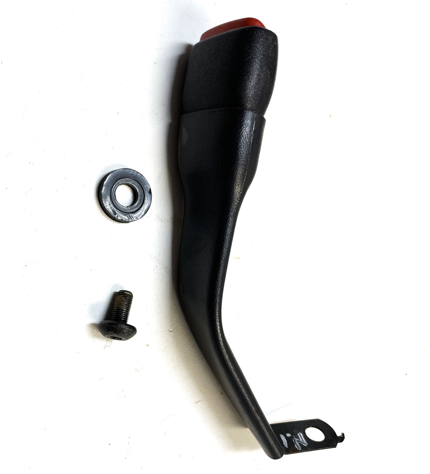 Hebilla del extremo del cinturón de seguridad delantero hembra para Jeep TJ, pasajero/lado derecho, compatible con modelos 97-02 