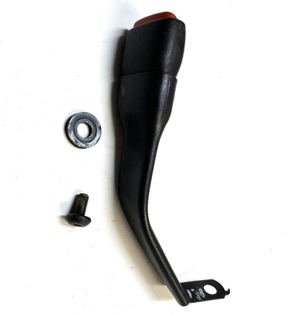 Hebilla del extremo del cinturón de seguridad delantero hembra para Jeep TJ, pasajero/lado derecho, compatible con modelos 97-02 