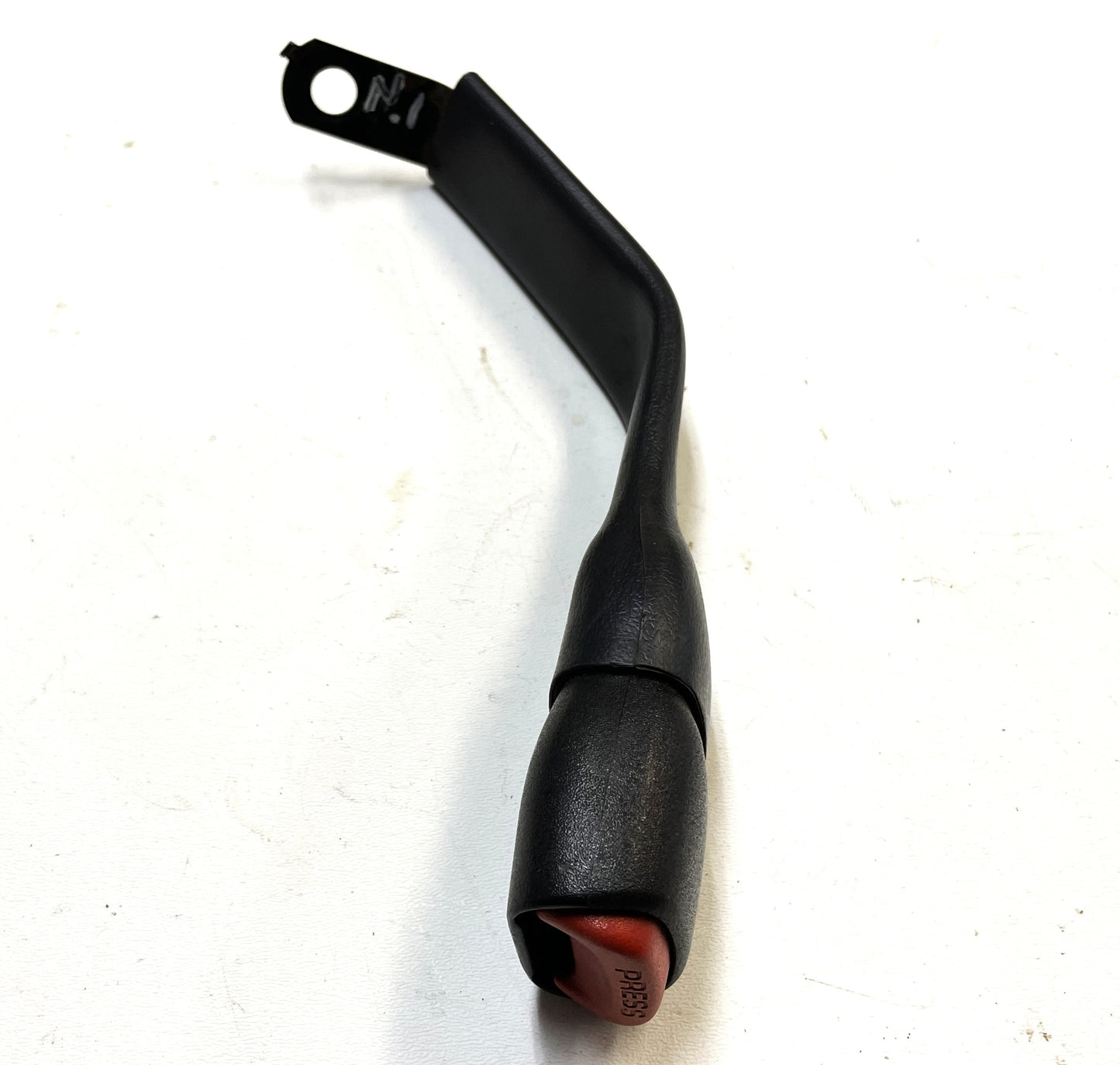 Hebilla del extremo del cinturón de seguridad delantero hembra para Jeep TJ, pasajero/lado derecho, compatible con modelos 97-02 