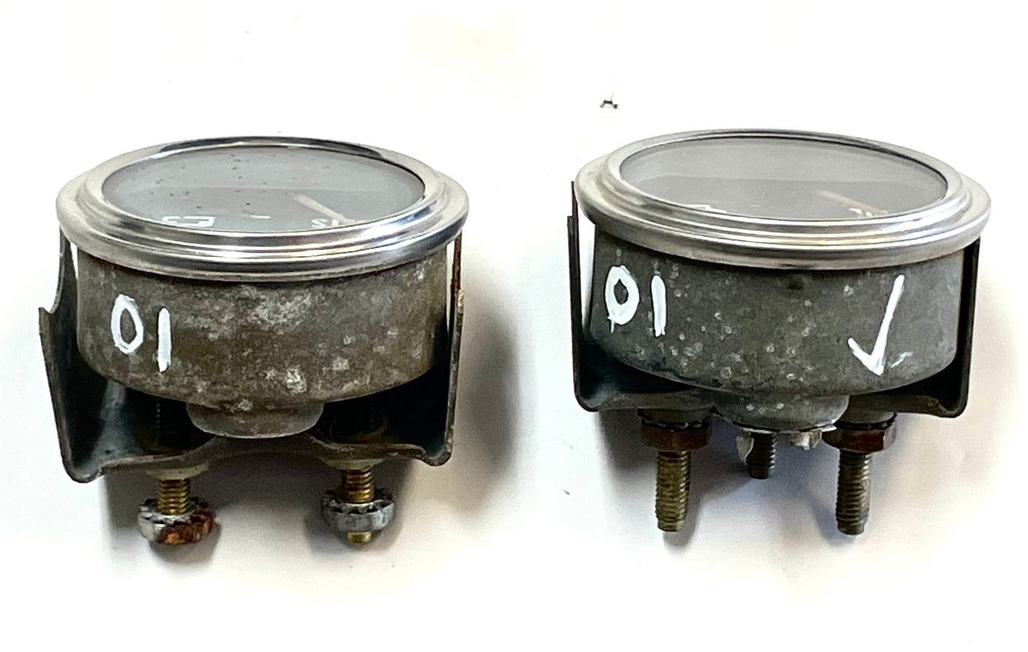 Medidor de presión de aceite y voltaje de fábrica Jeep CJ faria CJ5 CJ7 CJ8 ¡medidores AMC batería! 