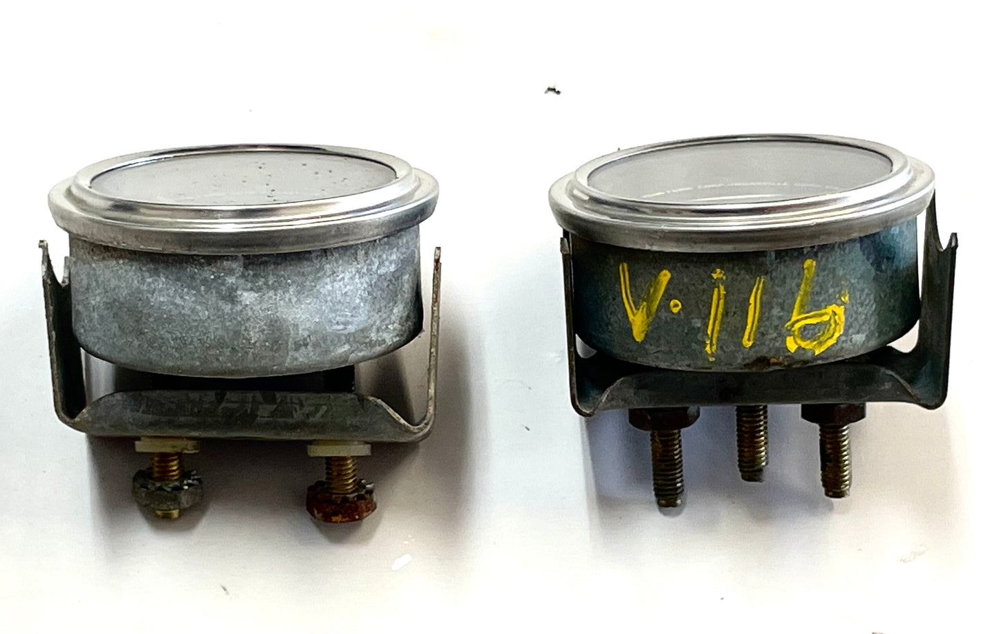 Medidor de presión de aceite y voltaje de fábrica Jeep CJ faria CJ5 CJ7 CJ8 ¡medidores AMC batería! 