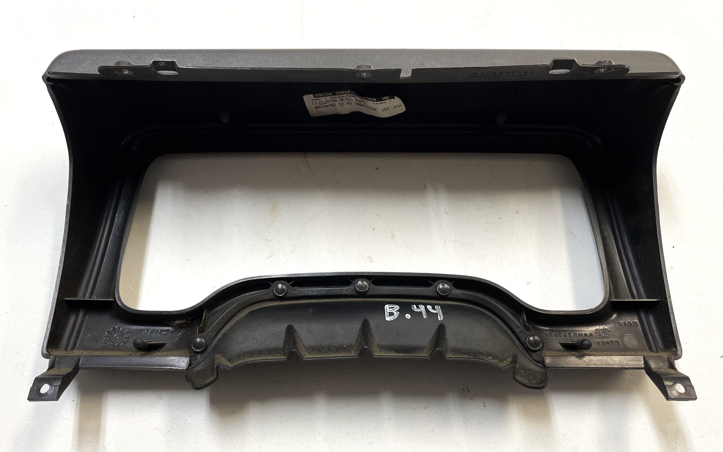 03-06 Jeep TJ Wrangler Instrument Cluster Trim BEZEL Speedometer Gauge