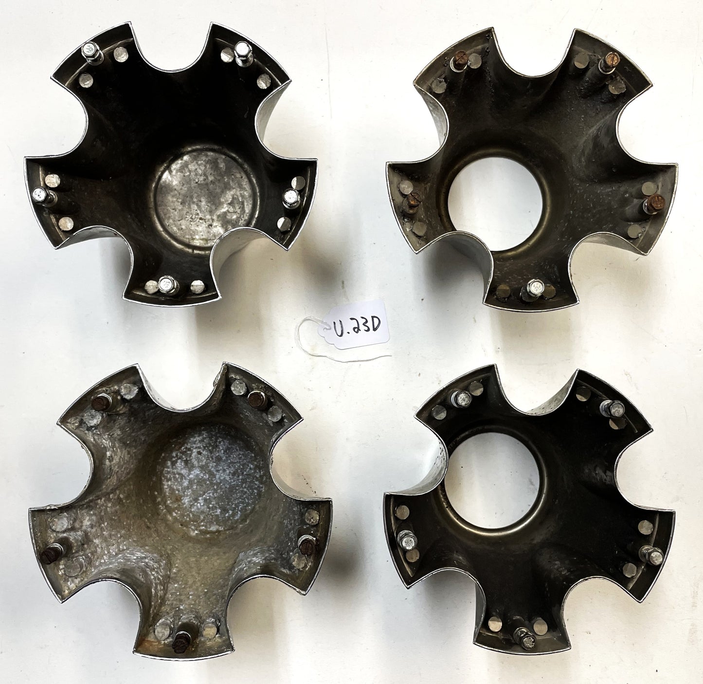 Tapacubos cromados de fábrica para Jeep CJ CJ5 CJ7, tapacubos Laredo, ¡ENVÍO GRATIS! 