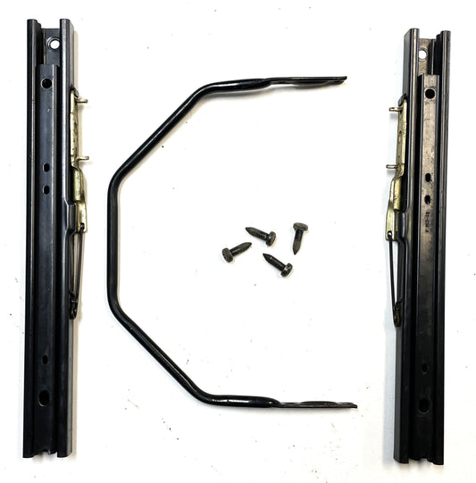 Jeep YJ Wrangler Seat Slider Bracket Front Right or Left with Bolts 91-95