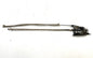 Jeep YJ Half Door Passenger Right Side Latch Striker Lock Catch with Rods