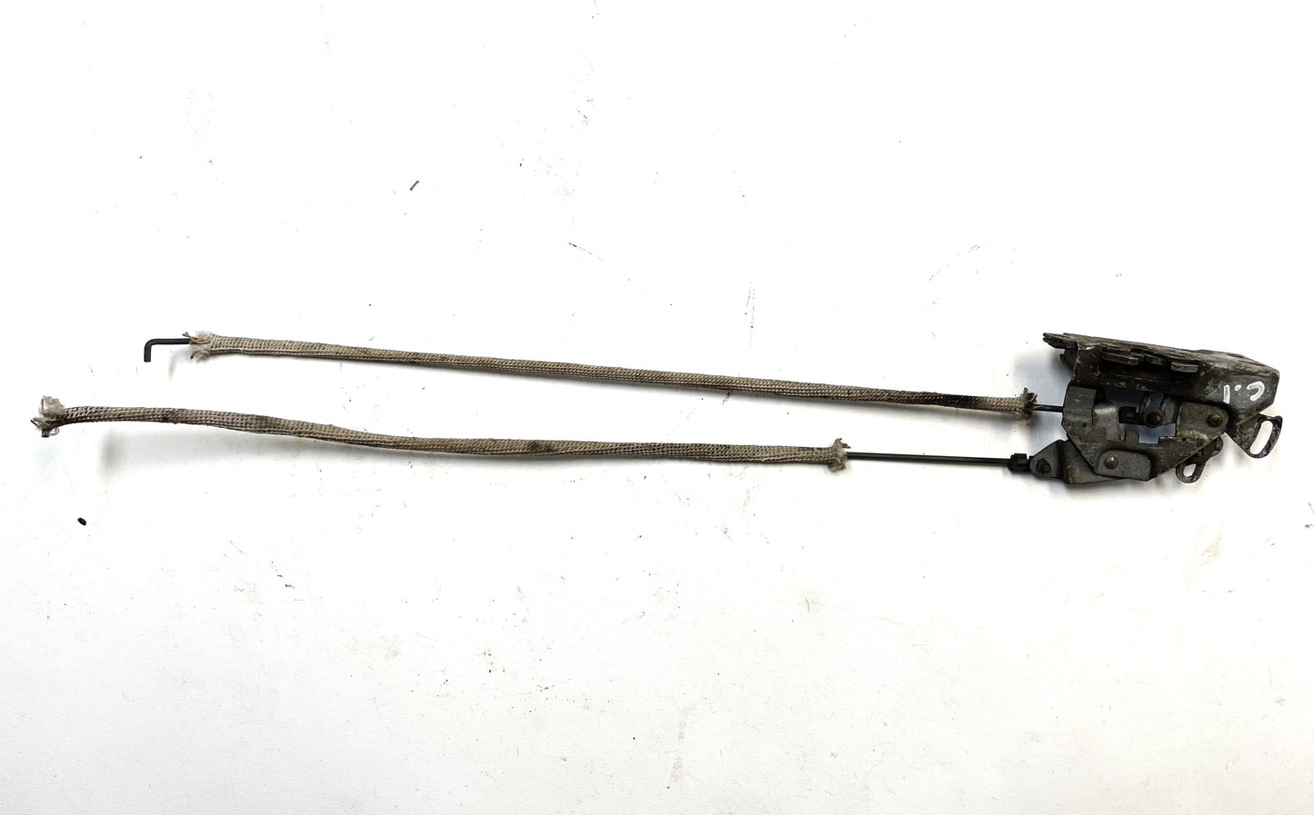Jeep YJ Half Door Passenger Right Side Latch Striker Lock Catch with Rods