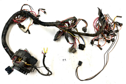 83-86 Jeep CJ arnés de cables del tablero CJ5 CJ7 cableado debajo del panel de instrumentos bloque de fusibles 