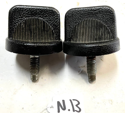 Perillas de parabrisas para Jeep CJ CJ5 CJ7 CJ8 YJ Wrangler 76-86 (PAR) 