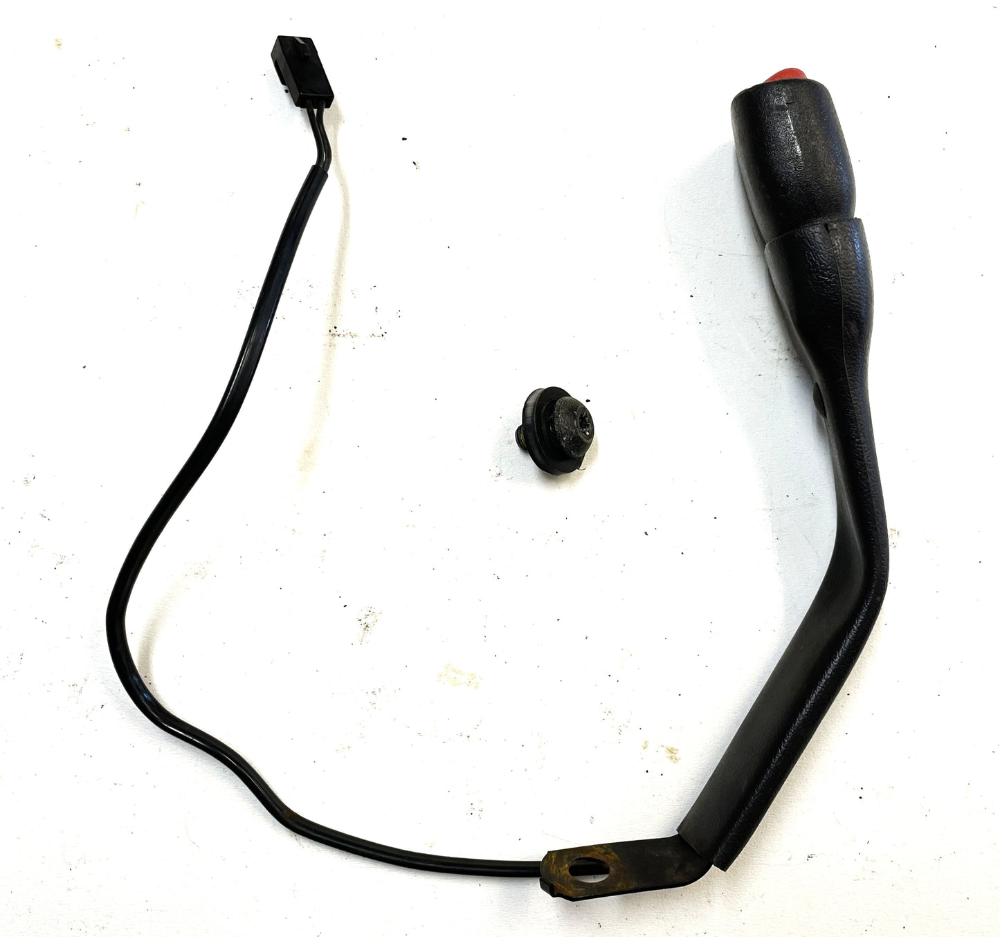 Hebilla del extremo del cinturón de seguridad delantero del conductor del Jeep Wrangler (mujer) 97-02 TJ 