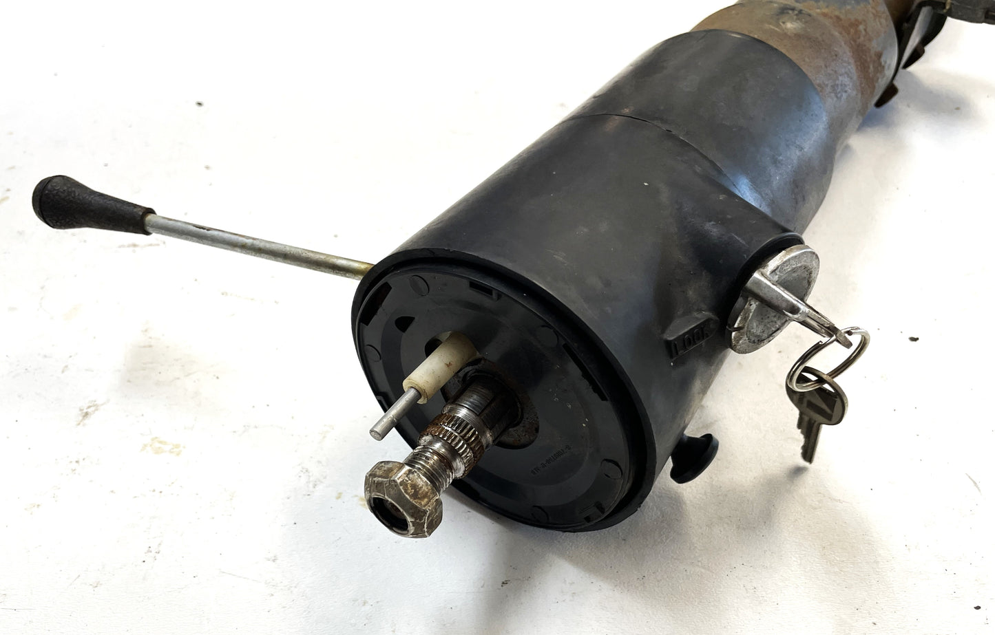 Jeep CJ Steering Column CJ7 CJ5 AMC GM J10 Cherokee CJ8 NOT TILT Cracked Trim