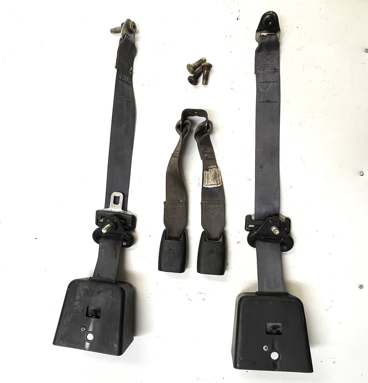 Cinturones de seguridad traseros para Jeep TJ compatibles con Wrangler 97-02, cinturón de hombro con hebilla hembra para asiento trasero [10] 