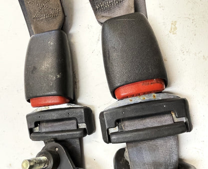 Cinturones de seguridad traseros para Jeep TJ compatibles con Wrangler 97-02, cinturón de hombro con hebilla hembra para asiento trasero [10] 