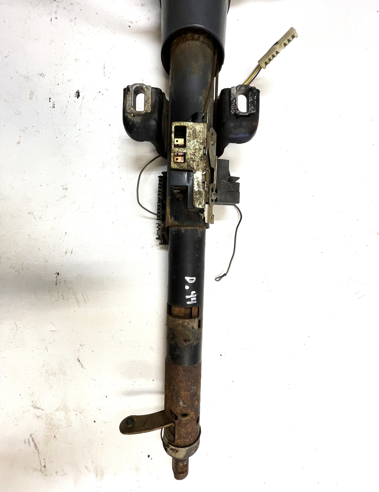 Columna de dirección automática inclinable para Jeep YJ, moldura gris, Wrangler 87-95, LISTO PARA ATORNILLAR