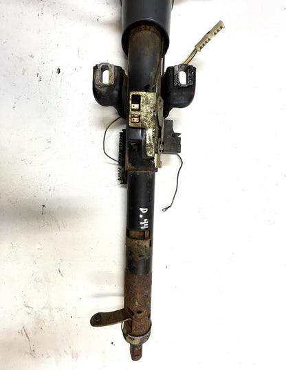 Columna de dirección automática inclinable para Jeep YJ, moldura gris, Wrangler 87-95, LISTO PARA ATORNILLAR