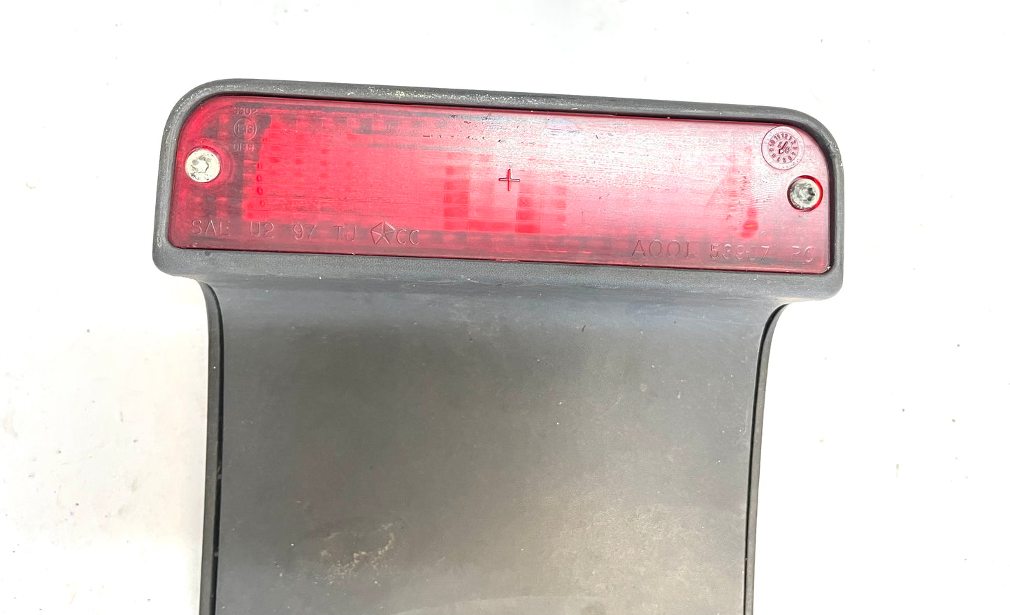 Jeep TJ 3rd Brake Light Lamp Bracket Wires Plastic 97-06 Wrangler third