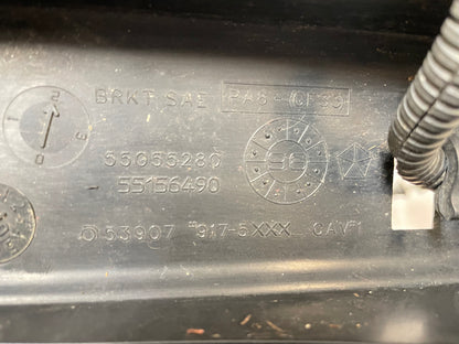 Jeep TJ 3rd Brake Light Lamp Bracket Wires Plastic 97-06 Wrangler third