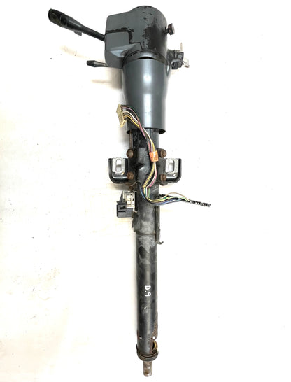 Columna de dirección automática inclinable para Jeep YJ Wrangler, moldura gris, 87-95, lista para atornillar 