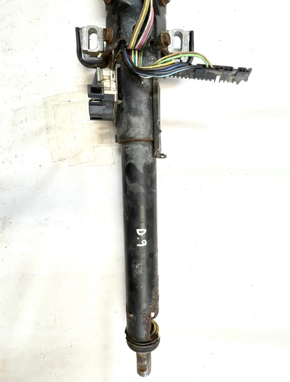 Columna de dirección automática inclinable para Jeep YJ Wrangler, moldura gris, 87-95, lista para atornillar 