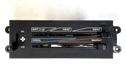 Jeep YJ Heater Control Heat Defrost Temperature fits 87-95 Wrangler