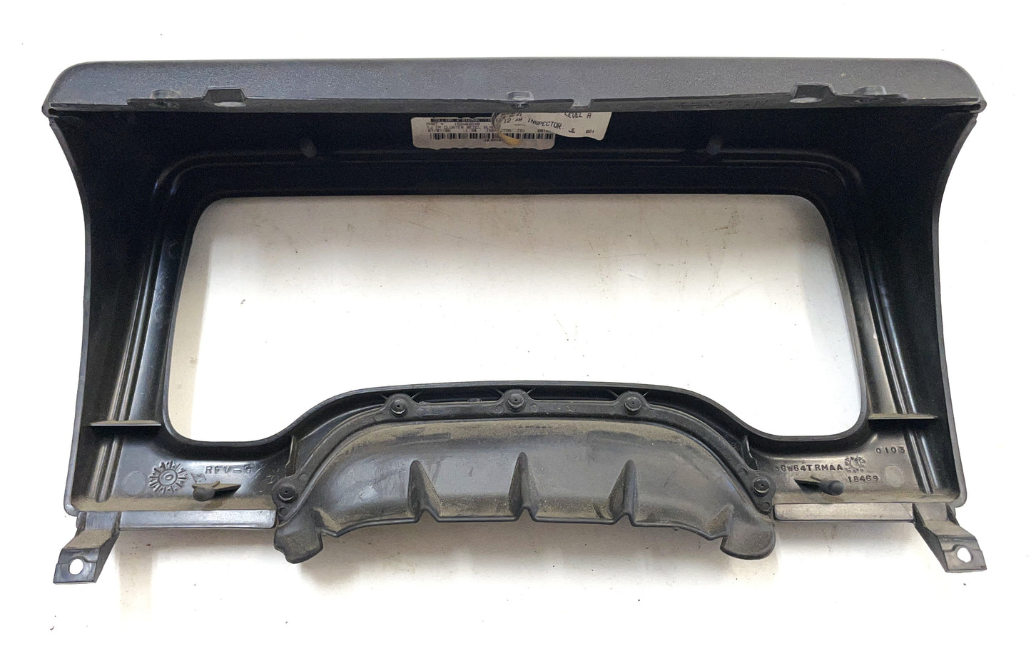 03-06 Jeep TJ Wrangler Instrument Cluster Trim BEZEL Speedometer Gauge